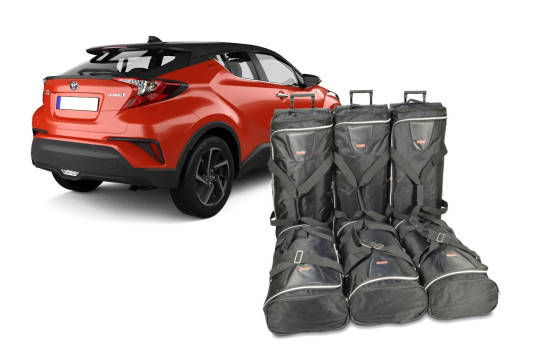 Car-Bags resväskeset lämplig för Toyota C-HR II Hybrid 2023-nutid (ej för hybrid)