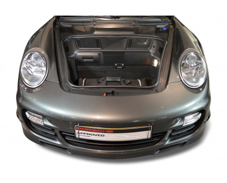 Resväska uppsättning Porsche 911 (997) 2WD + 4WD med CD-växlare i bagageutrymme 2004-2012 coupé / cabrio, bild 3