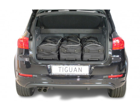 Resväska uppsättning Volkswagen Tiguan (5N) hög boot floor 2007-2015 suv