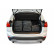Travel väska set BMW X1 (F48) 2015- suv, miniatyr 2