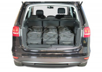 Volkswagen Sharan II (7N) 2010 resväska set - mpv