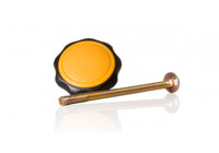 Spinder 10623 ratten svart / gul med bult (2x)