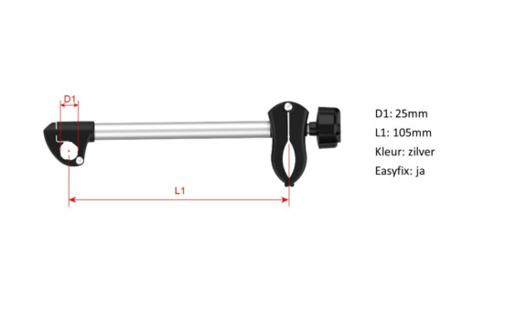 Pro-User Ramhållare Diamant Easy Fix Short, bild 2