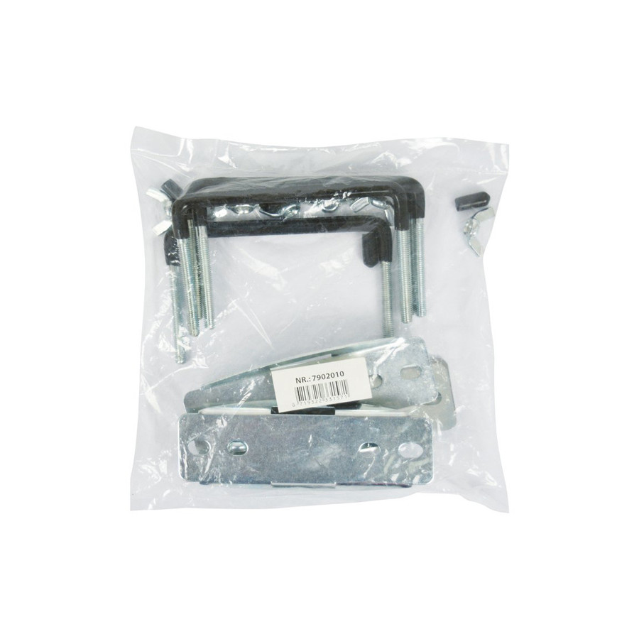 Kit Montaggio Box Tetto Twinny-Load - 4 Staffe A U Per Barre Portapacchi - Foto 14