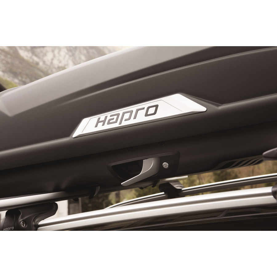 Hapro Dakkoffer Trivor 640 Black Metallic Winparts Nl Dakkoffers