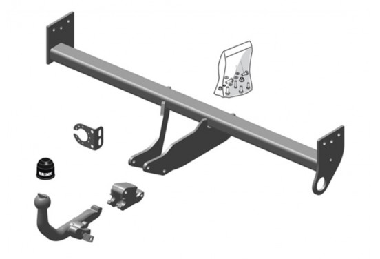Brink Afneembare Trekhaak (RMC) + kabelset