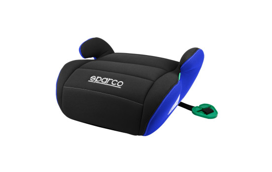 Sparco bältesstol F100KI Svart/Blå i-Size 125-150cm (ECE-R129/03)