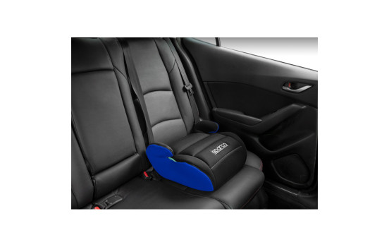 Sparco bältesstol F100KI Svart/Blå i-Size 125-150cm (ECE-R129/03), bild 5
