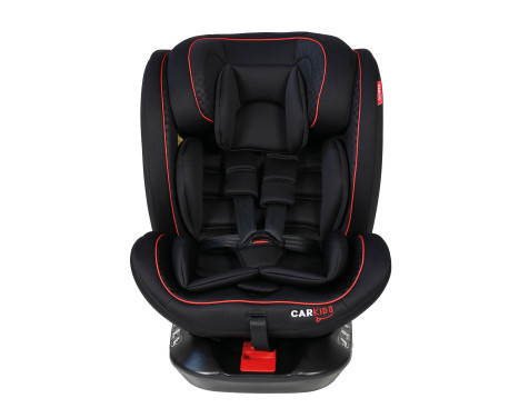 Carkids I-Size Barnstol Darcy 360° Vridbar 40-150cm Isofix Svart/Röd, bild 9