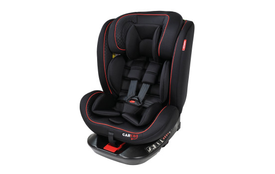 Carkids I-Size Barnstol Darcy 360° Vridbar 40-150cm Isofix Svart/Röd, bild 10