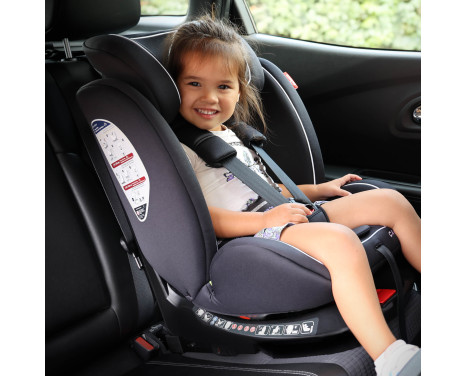 Carkids I-Size Barnstol Darcy 360° Vridbar 40-150cm Isofix Svart/Vit, bild 3