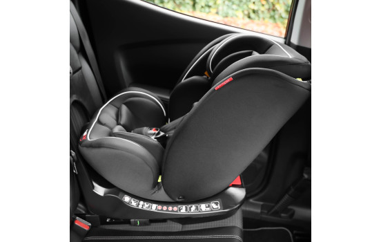 Carkids I-Size Barnstol Darcy 360° Vridbar 40-150cm Isofix Svart/Vit, bild 5