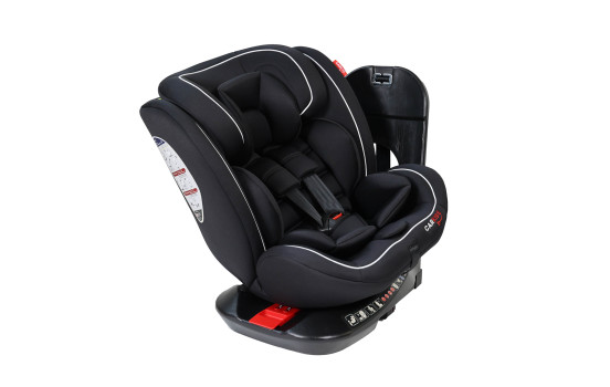 Carkids I-Size Barnstol Darcy 360° Vridbar 40-150cm Isofix Svart/Vit, bild 10