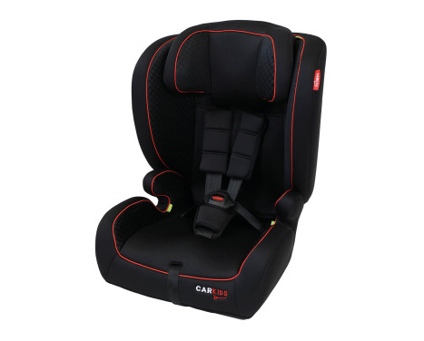 Carkids I-Size Barnstol Jessie 76-150cm Isofix Svart/Röd, bild 4