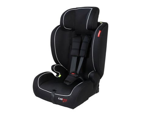 Carkids I-Size Barnstol Jessie 76-150cm Isofix Svart/Vit