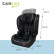 Carkids I-Size Barnstol Jessie 76-150cm Isofix Svart/Vit, miniatyr 2