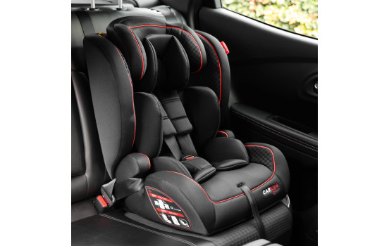 Carkids I-Size Barnstol Luca 76-150cm Svart/Röd, bild 3