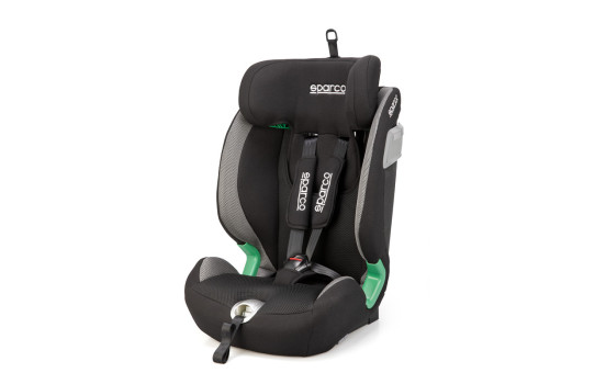 Sparco barnstol SK5000I (Isofix) Svart/Grå i-Size 76-150cm (ECE-R129/03), bild 2