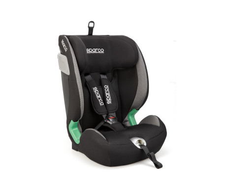 Sparco barnstol SK5000I (Isofix) Svart/Grå i-Size 76-150cm (ECE-R129/03), bild 3