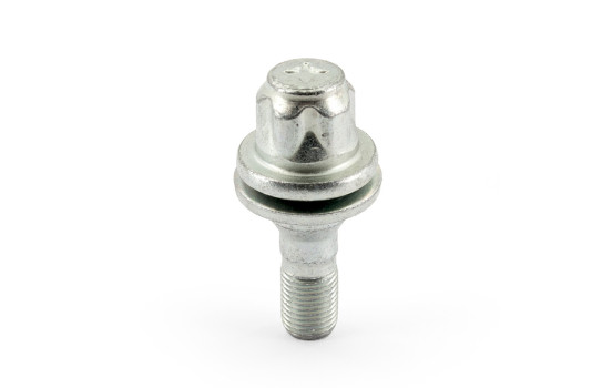 H&R Hjullåsuppsättning M12x1.25x36mm platt - 4 låsbultar inkl. Adapter, bild 2