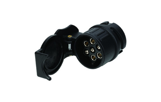 Adapterkontakt 13 till 7-polig kort adapter