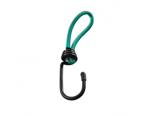 Hook metall med elastisk slinga för trailer nät / tält / segel