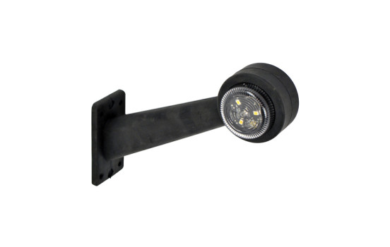 Vänster sida markör ljus R / W200mm sned
