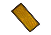 Reflektor 86x40mm Orange Bulk