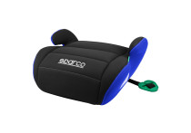 Sparco zitverhoger F100KI Zwart/Blauw i-Size 125-150cm (ECE-R129/03)