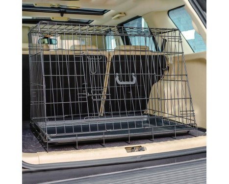 Cage Pliable pour Chien en Angle - Moyenne - 76x56x54cm, Image 3