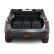 Ensemble de sac de voyage Nissan Qashqai (J10) 2007-2013 suv