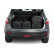 Ensemble de sac de voyage Nissan Qashqai (J10) 2007-2013 suv, Vignette 2
