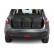 Ensemble de sac de voyage Nissan Qashqai (J10) 2007-2013 suv, Vignette 3