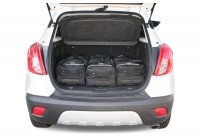 Ensemble de sac de voyage Opel Mokka / Mokka X 2012-2016 / 2016- suv