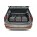 Ensemble de sac de voyage Volkswagen Tiguan II high boot floor 2015- suv