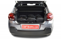 Ensemble de sacs de voyage Car-Bags pour Citroën C3 2016-2024 5d