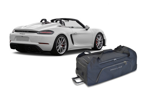 Sacoche de coffre à roulettes Porsche 718 Spyder 2019-présent Pro.Line