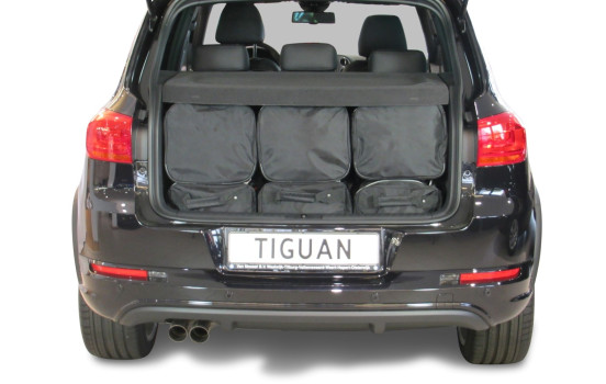 Set de sac de voyage Volkswagen Tiguan (5N) low boot étage 2007-2015 suv, Image 3
