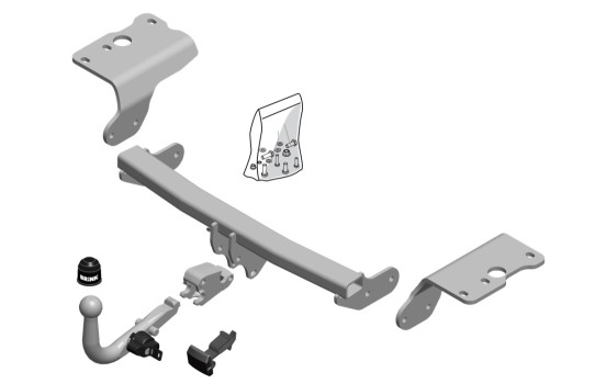 Attelage amovible (pas pour Hybrid) 571800 Brink