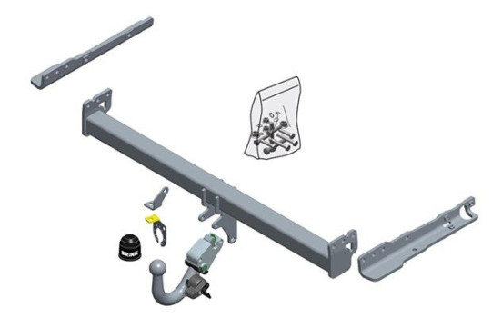 Barre de remorquage fixe 661100 Brink, Image 2