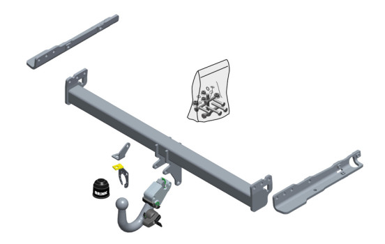 Barre de remorquage fixe 661100 Brink, Image 3