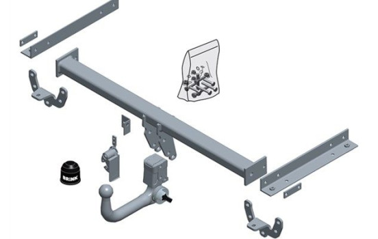 Barre de remorquage fixe 677500 Brink, Image 2