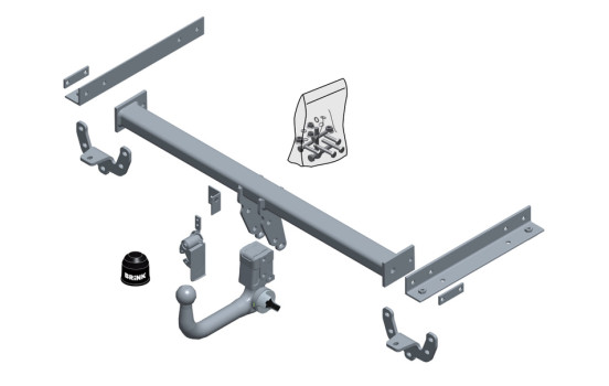 Barre de remorquage fixe 677500 Brink, Image 3