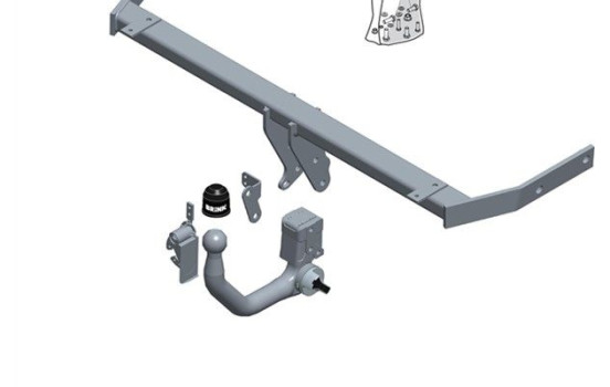 Barre de remorquage fixe 684400 Brink, Image 2
