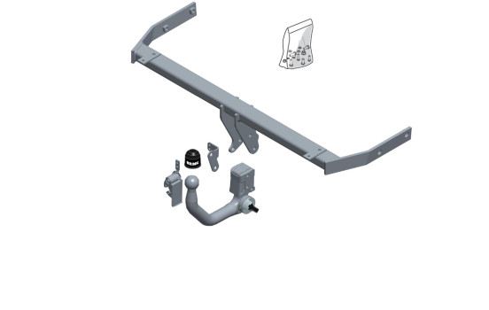 Barre de remorquage fixe 684400 Brink, Image 3