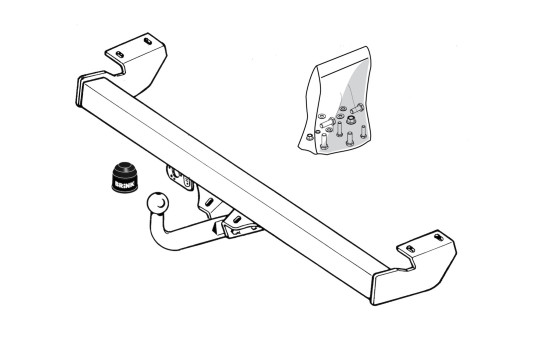 Dispositif d'attelage 214300 Brink, Image 3