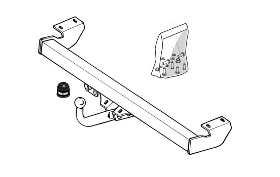 Dispositif d'attelage 214300 Brink, Image 4