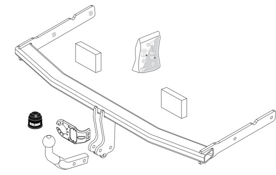 Dispositif d'attelage 356600 Brink