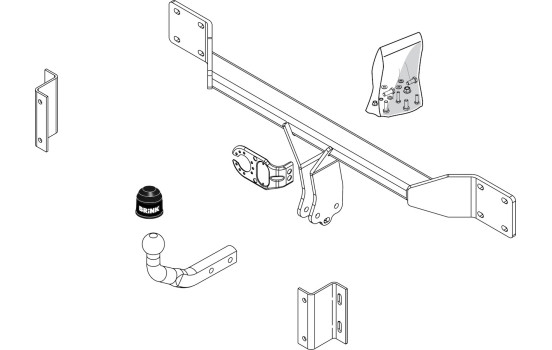 Dispositif d'attelage 411100 Brink