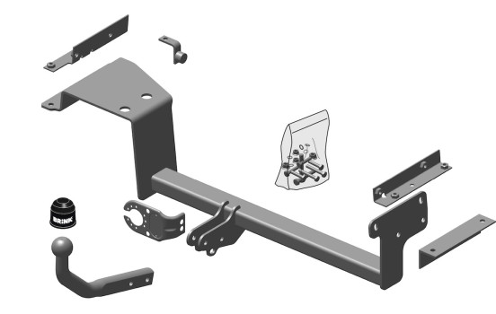 Dispositif d'attelage 422300 Brink